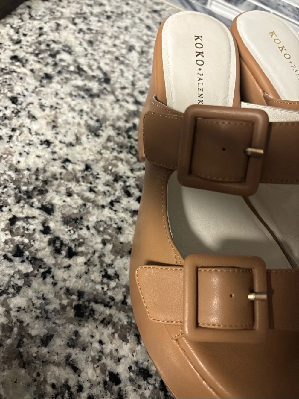 NEW Koko + Palenki Downtown platform slide sandals